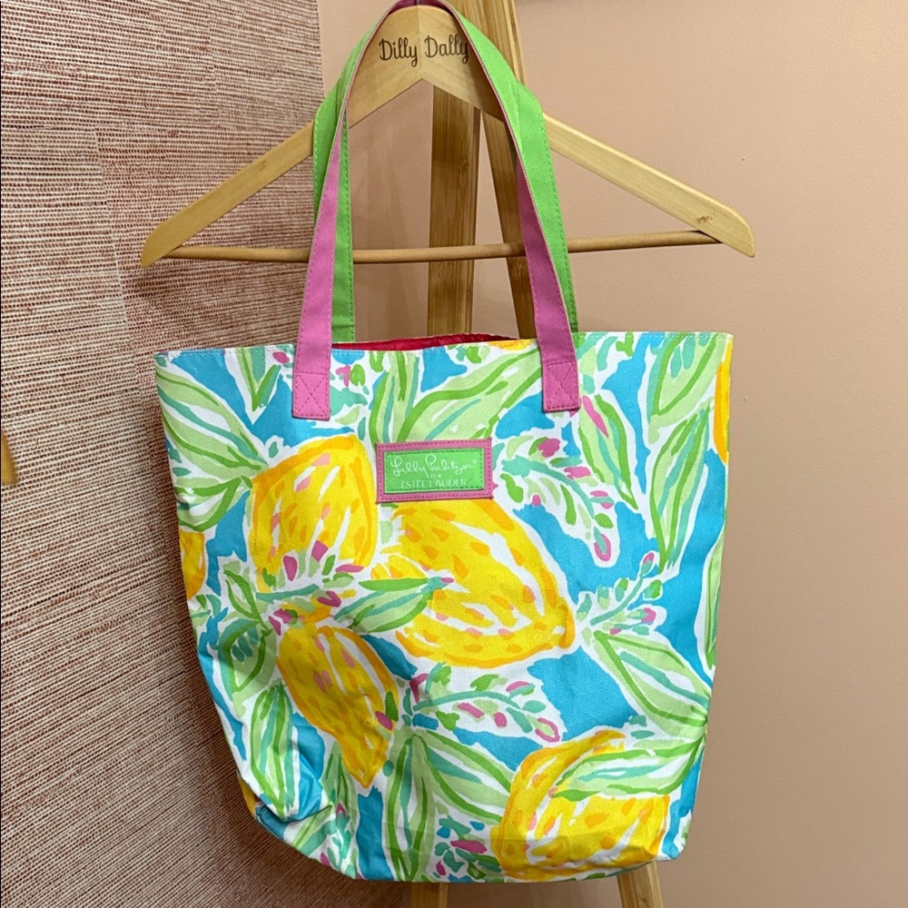 Lilly Pulitzer Vibrant Floral Tote